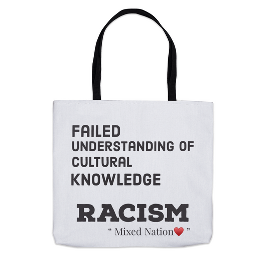 Racism Tote Bags