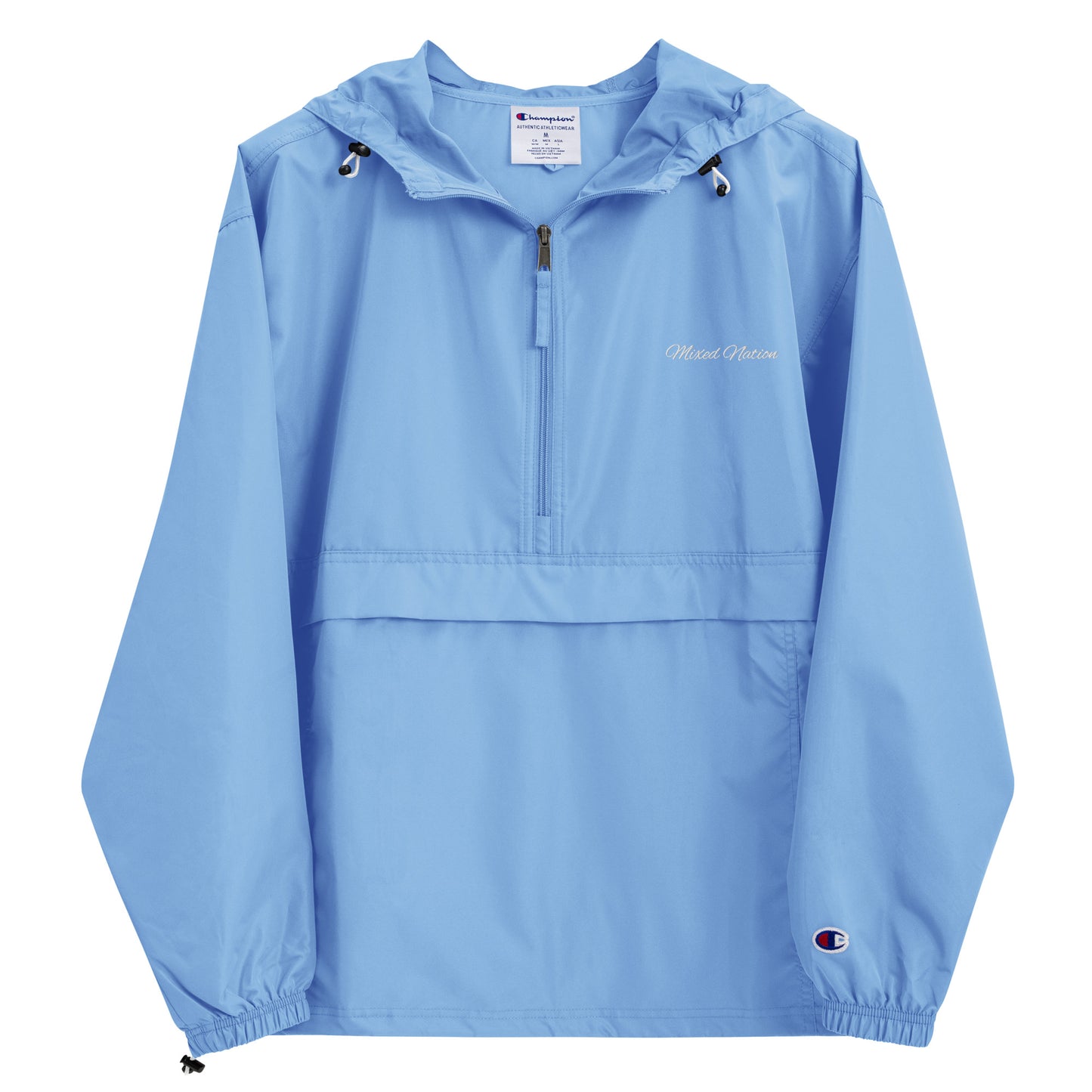 Embroidered Mixed Nation Champion Packable Jacket