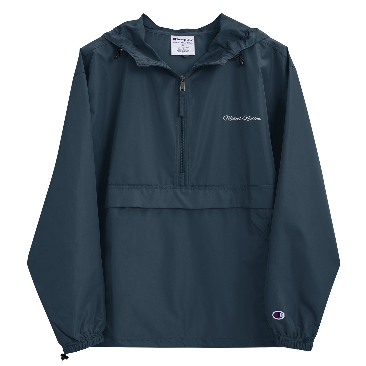 Embroidered Mixed Nation Champion Packable Jacket