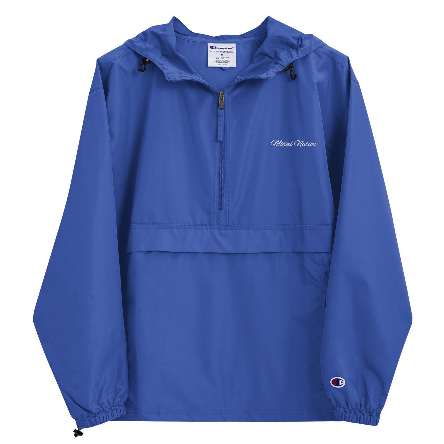 Embroidered Mixed Nation Champion Packable Jacket