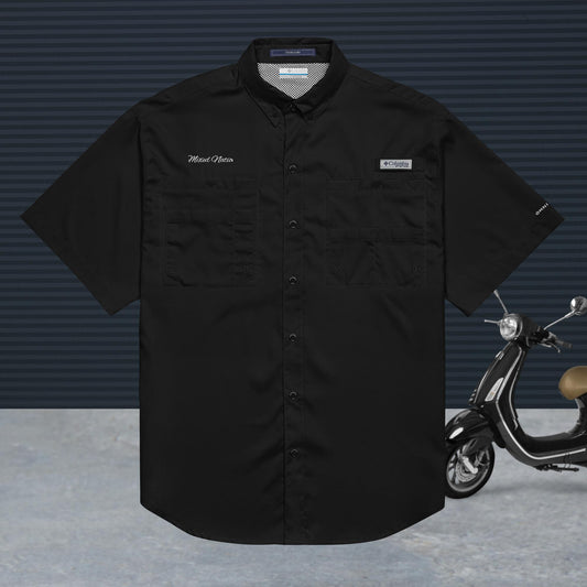 Men’s Columbia Mixed Nation short sleeve button shirt